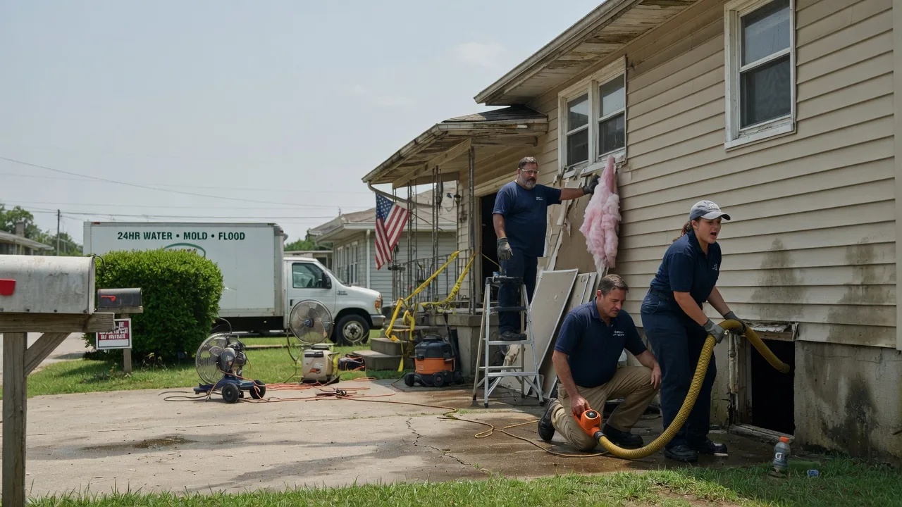 Water Damage Repair in Westport, TN near me